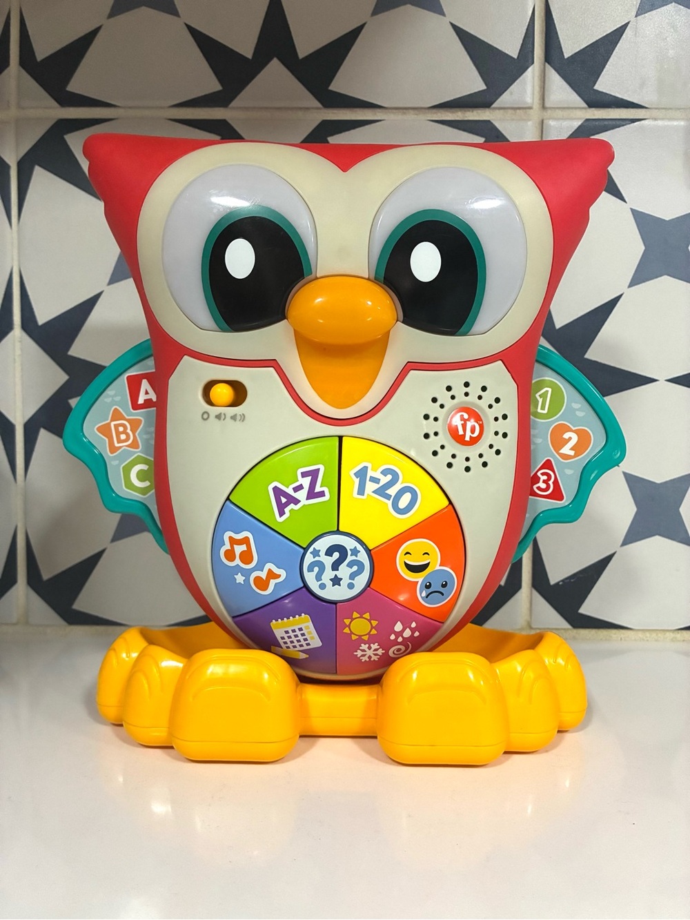 Fisher Price Linkimals Light & Learn Owl Interactive Musical Learning ABC’s Toy